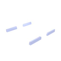 Road Driveway Double Barrier